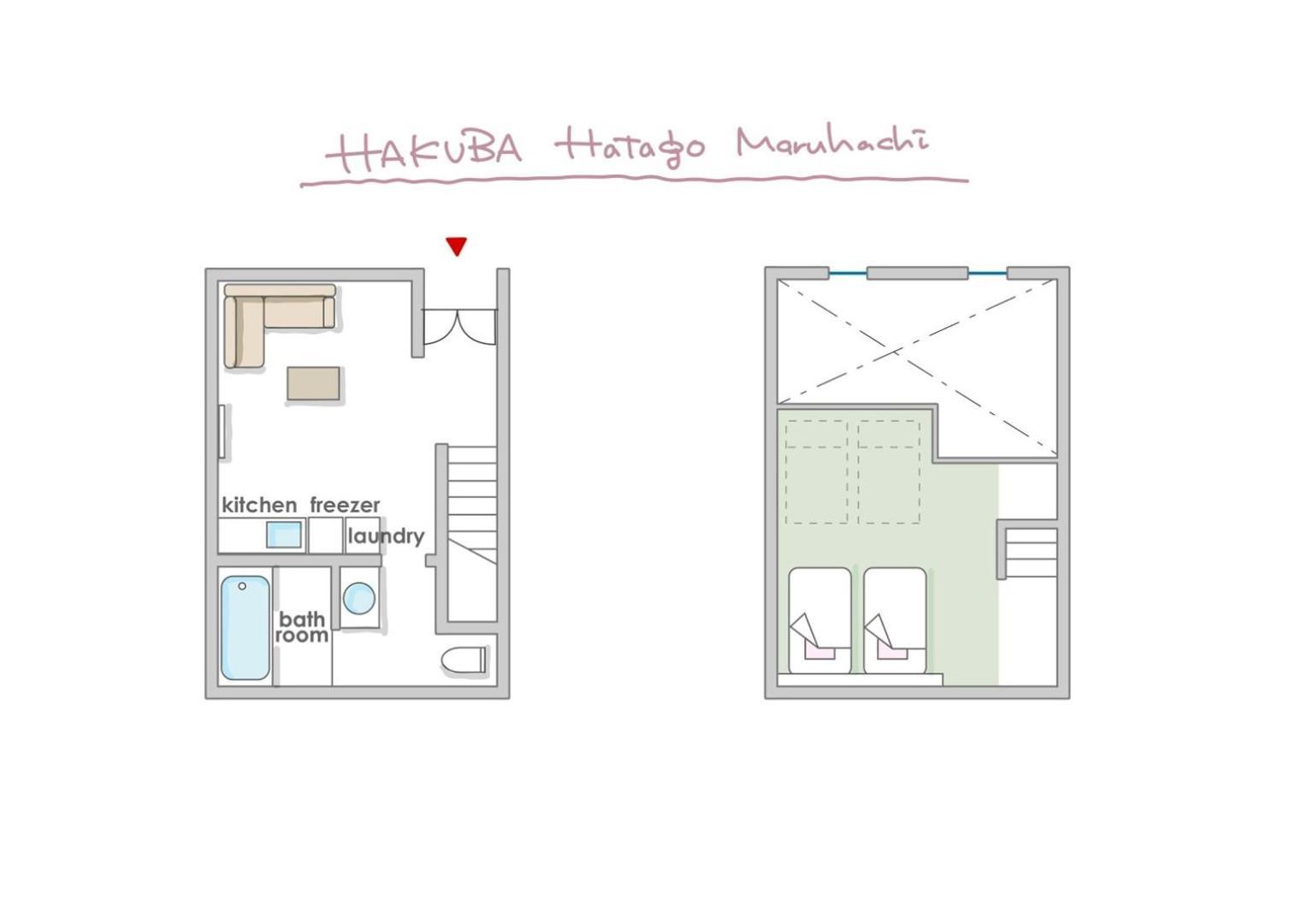 Hakuba Hatago Maruhachi Rum bild